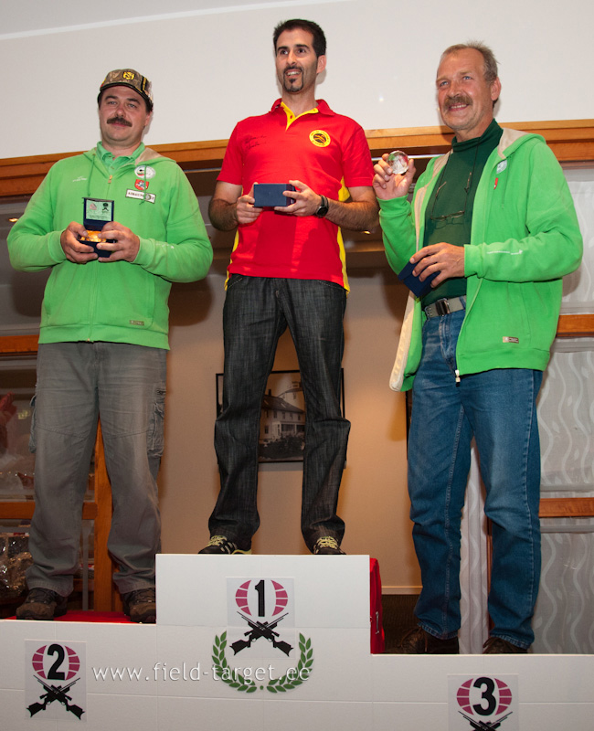 Worlds 2012 Springer Category TOP3 Mens - Linas Burvys, Roberto Caballero, Aleksas Jaunius